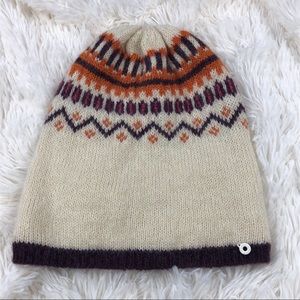 KARI TRAA WOOL FLEECE BEANIE
